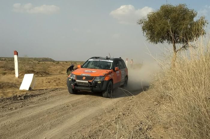 Team Army's Maruti Suzuki Grand Vitara