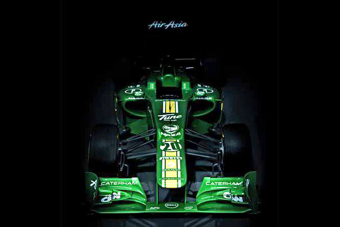 Caterham F1 team unveils 2012 challenger