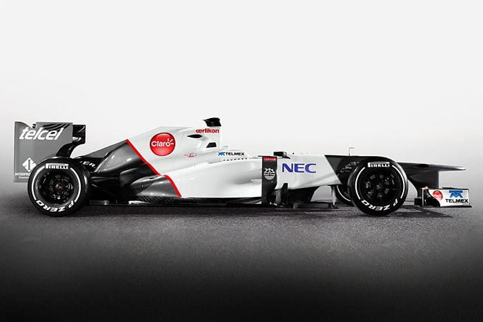 Sauber unveils its 2012 F1 car