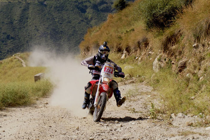Santosh tames the Himalayas on maiden attempt