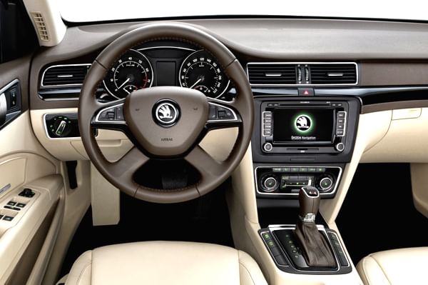 Skoda begins testing Superb facelift in India
