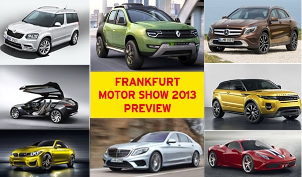 Frankfurt motor show 2013 preview - Updated