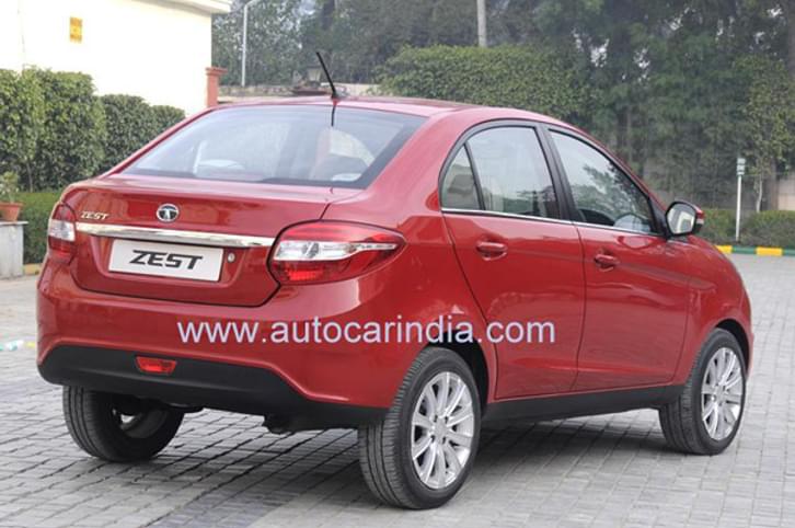 Tata Zest compact sedan first look review Tata Zest compact sedan first look review