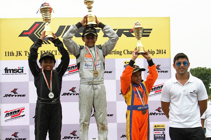 Yash, Ameya, Akash win in Rotax Max