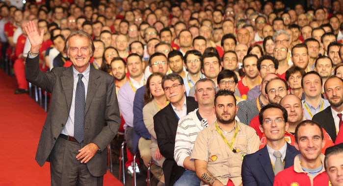 Luca Di Montezemolo bids farewell to Ferrari GT division