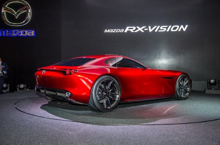 Mazda shows RX-Vision concept at Tokyo