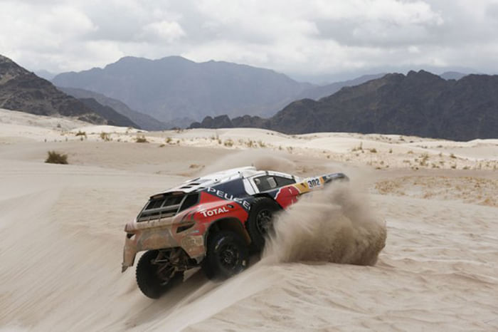 Peterhansel takes Dakar lead as Sainz drops out