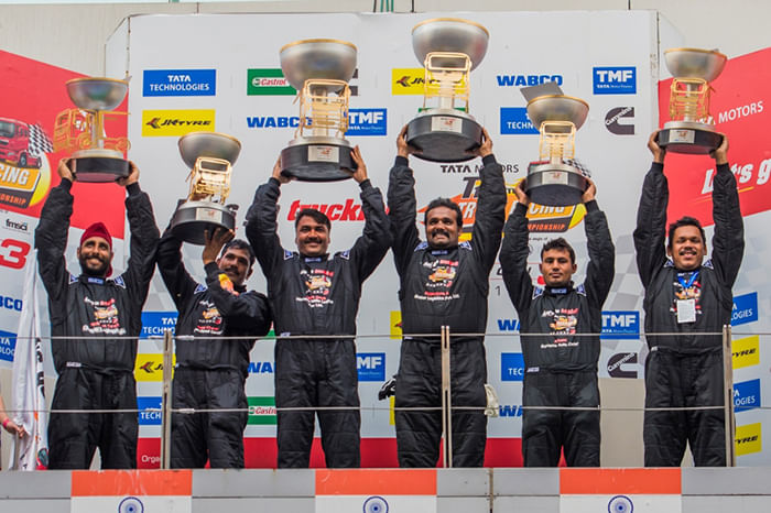 Jagat Singh and Nagarjuna A emerge winners at T1 Prima Truck Racing