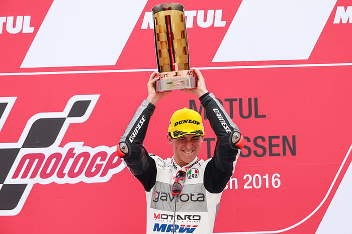 Moto3: Bagnaia takes debut win for Mahindra