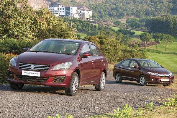 Maruti Ciaz draws level with Honda City