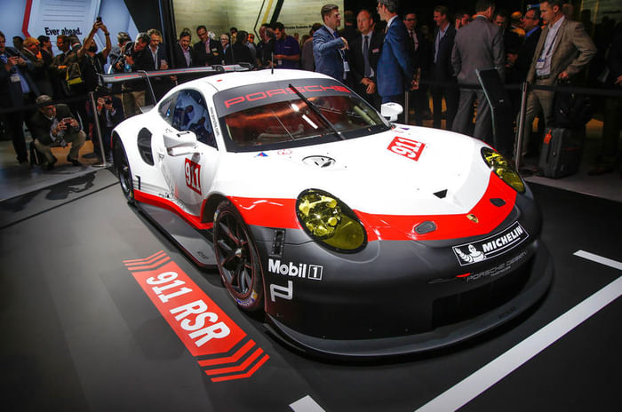 Porsche reveals mid-engined 2017 WEC contender