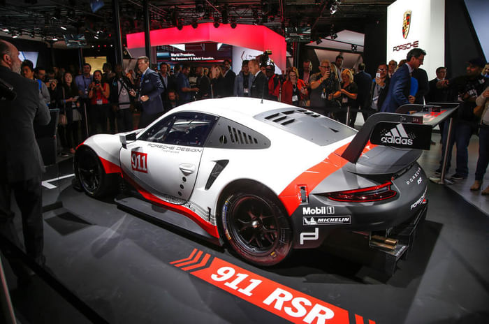 Porsche reveals mid-engined 2017 WEC contender