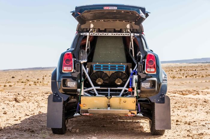 Mini unveils 2017 Dakar Rally challenger