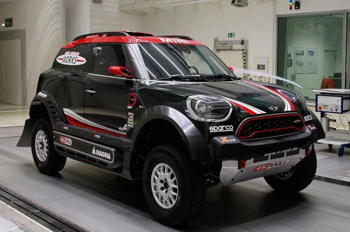 Mini unveils 2017 Dakar Rally challenger