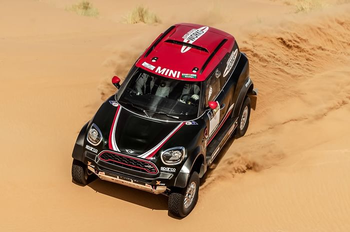 Mini unveils 2017 Dakar Rally challenger