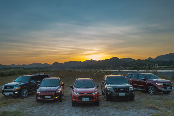Off-roading in the Philippines with Ford SUVs
