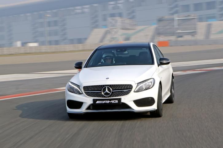 2017 Mercedes-AMG C 43 review, track drive 2017 Mercedes-AMG C 43 review, track drive