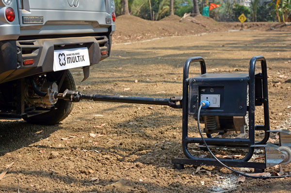 Driving experience in the Eicher Polaris Multix Driving experience in the Eicher Polaris Multix