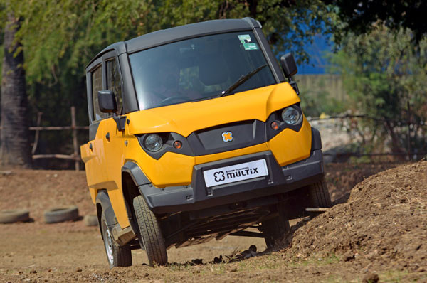 Driving experience in the Eicher Polaris Multix Driving experience in the Eicher Polaris Multix