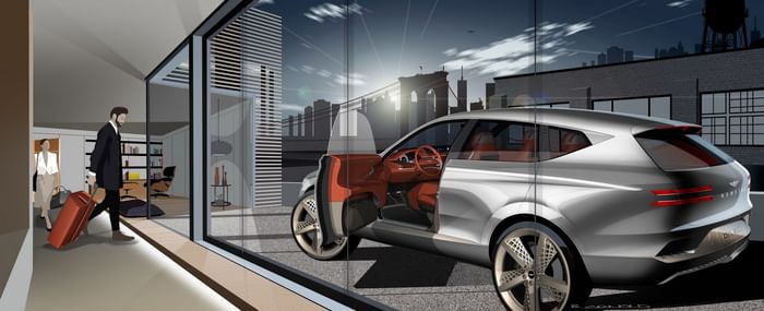 Hyundai Genesis GV80 SUV unveiled at New York