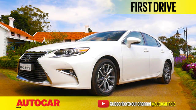 2017 Lexus ES300h video review