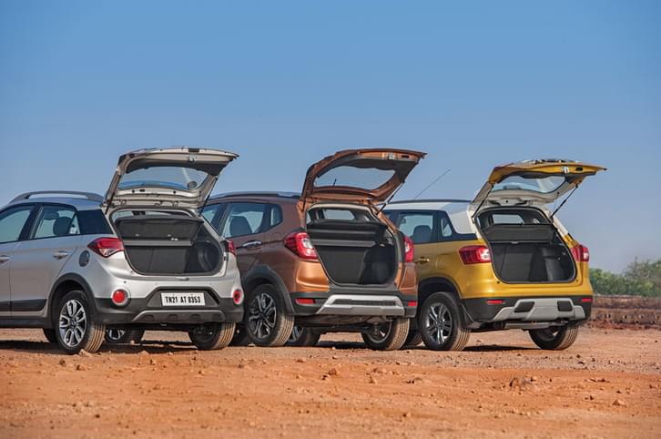 Honda WR-V vs Hyundai i20 Active vs Maruti Vitara Brezza comparison Honda WR-V vs Hyundai i20 Active vs Maruti Vitara Brezza comparison