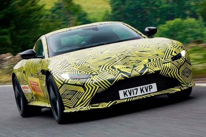 Next-gen Aston Martin Vantage teased in near-production form