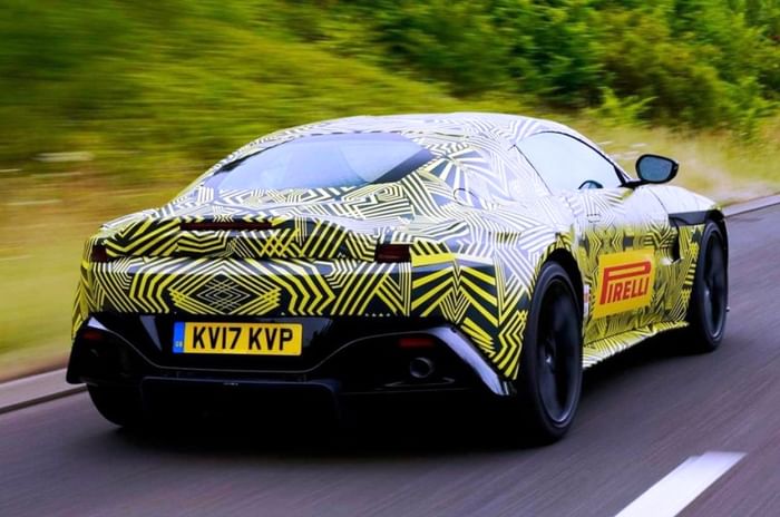 Next-gen Aston Martin Vantage teased in near-production form