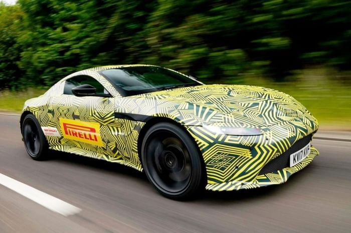 Next-gen Aston Martin Vantage teased in near-production form