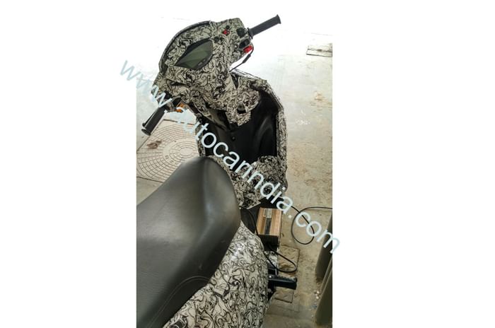 SCOOP! New TVS electric scooter spied