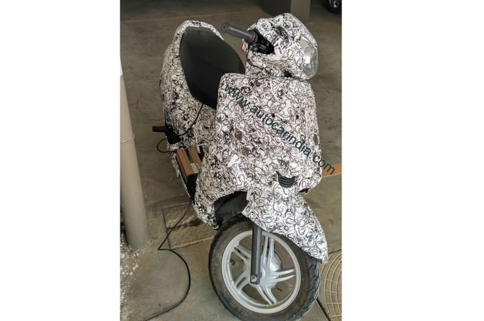 SCOOP! New TVS electric scooter spied