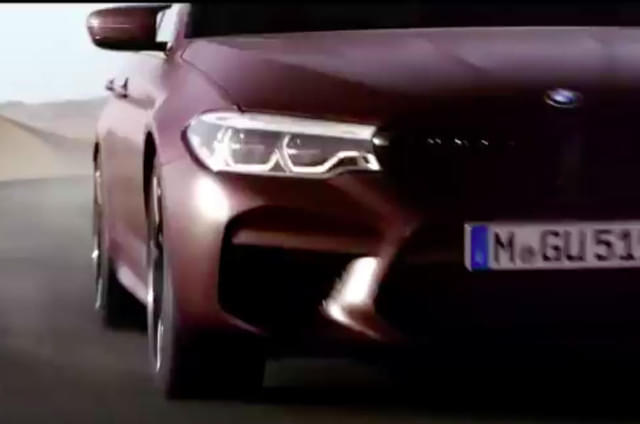 2017 BMW M5 previewed ahead of August 21 reveal