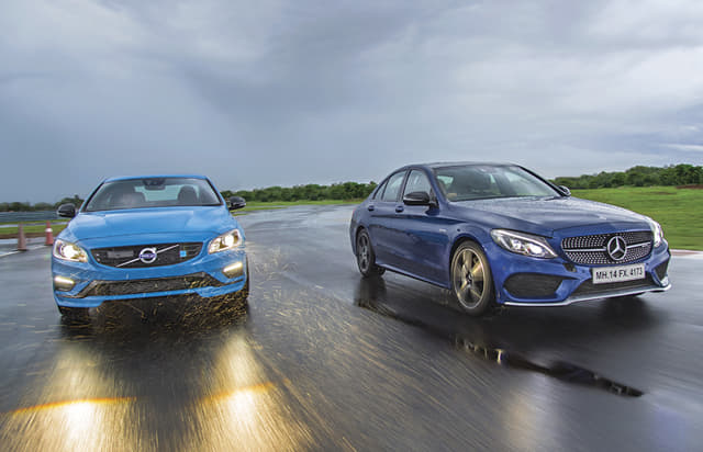 2017 Volvo S60 Polestar vs Mercedes-AMG C 43 comparison