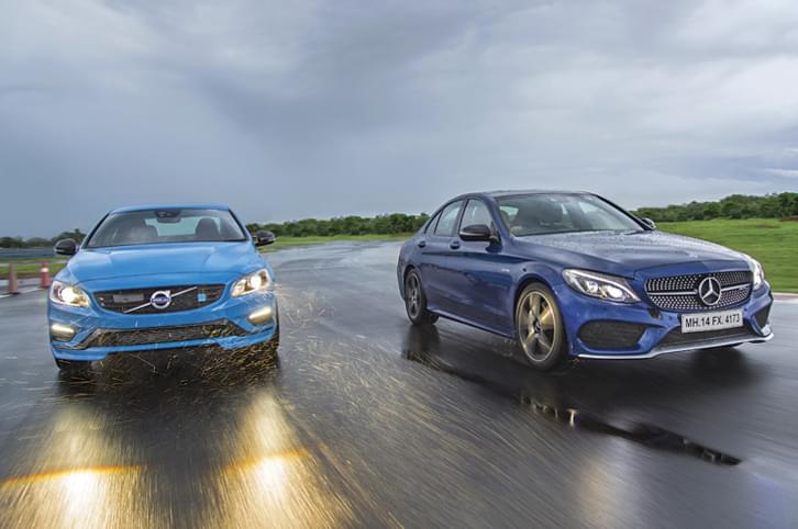 2017 Volvo S60 Polestar vs Mercedes-AMG C 43 comparison 2017 Volvo S60 Polestar vs Mercedes-AMG C 43 comparison