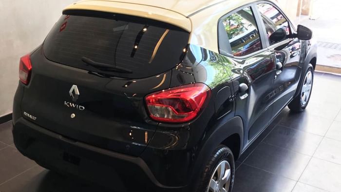 Renault Kwid with dual-tone roof revealed in Brazil