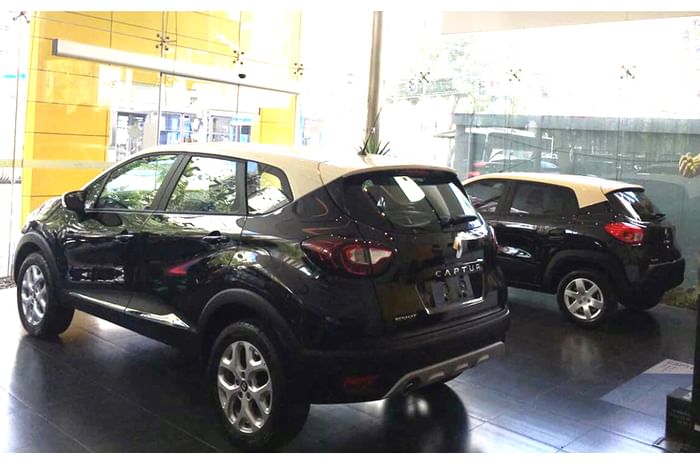 Renault Kwid with dual-tone roof revealed in Brazil