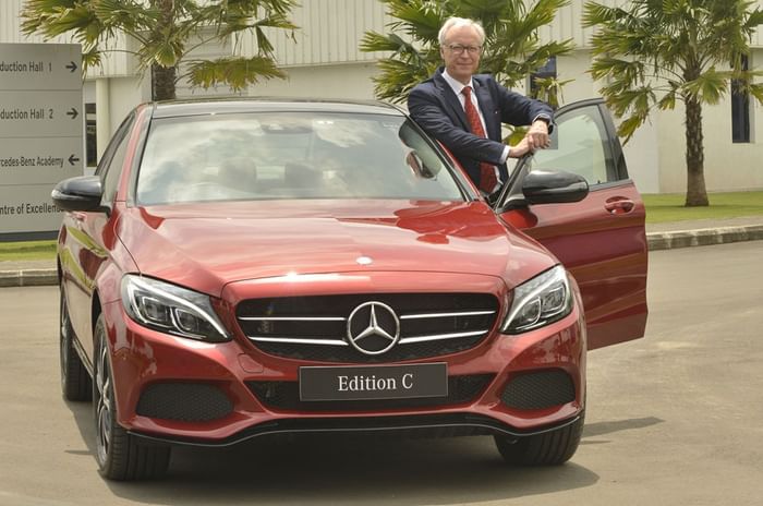 2017 Mercedes C-class Edition C launched at Rs 42.54 lakh