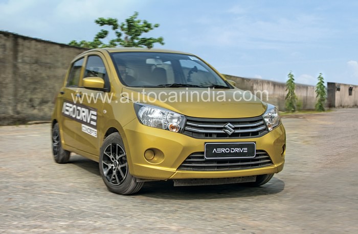Taken for a drive in a self-driving Celerio