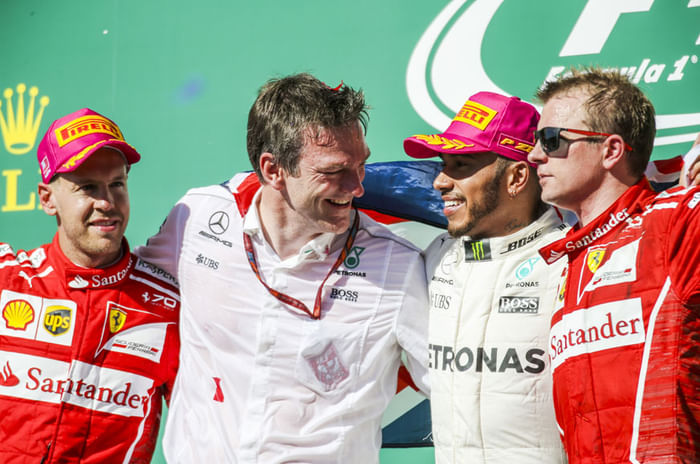 Mercedes clinch constructors&#8217; title at US GP with Hamilton win