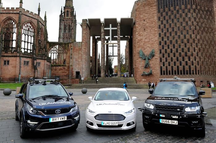 Self-driving Tata Hexa begins testing in the UK
