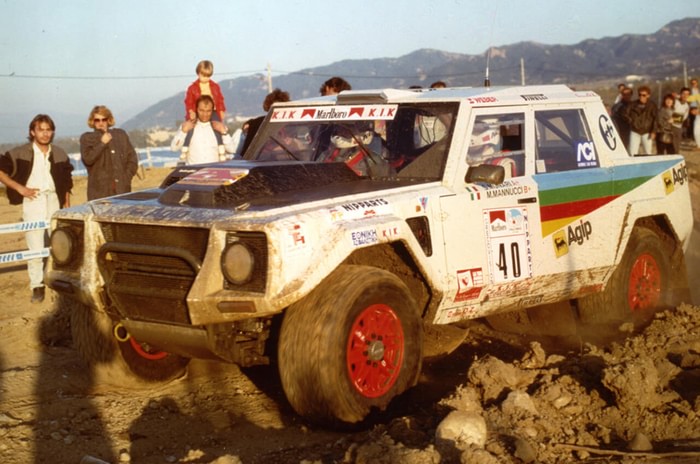 The Lamborghini SUV that almost went to the Dakar