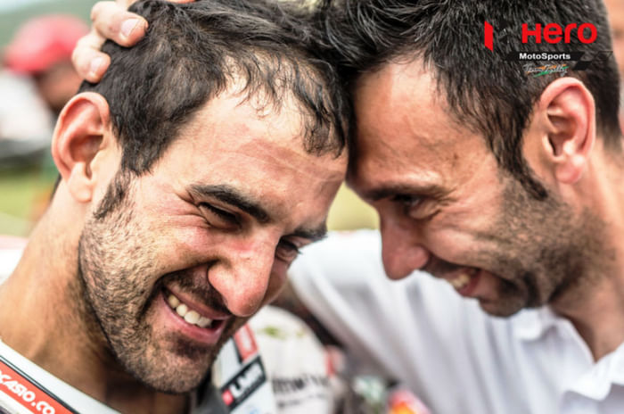Hero and TVS finish Dakar 2018 on a high note