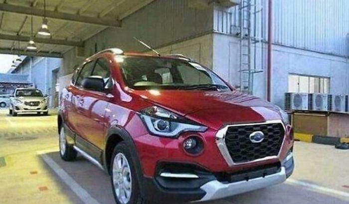 Datsun Go facelift spied in Indonesia