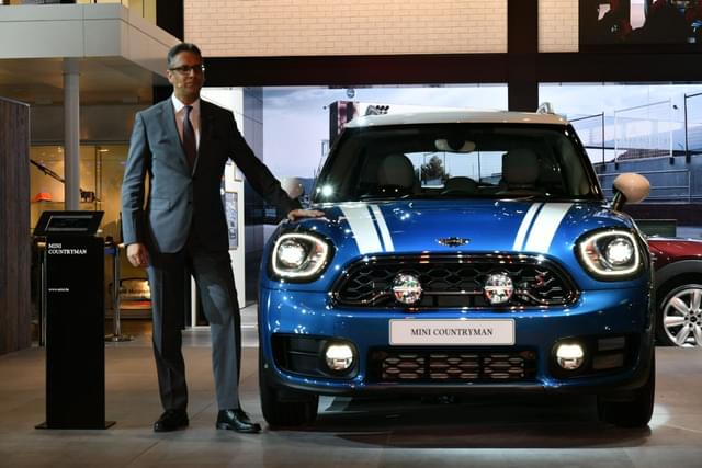 2018 Mini Countryman showcased at Auto Expo