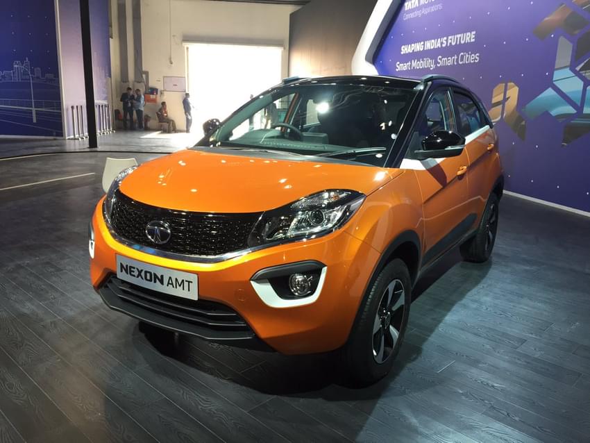 Tata Nexon AMT debuts at Auto Expo 2018