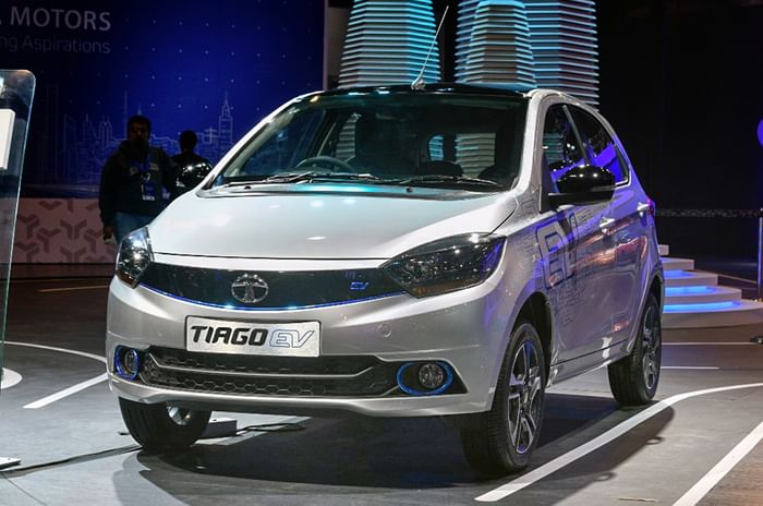 Tata Tiago EV and Tigor EV make their debut at Auto Expo 2018