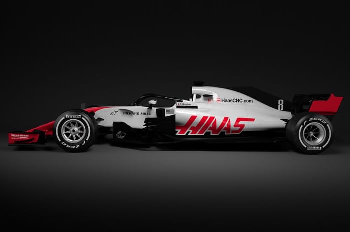 Haas reveals 2018 F1 car