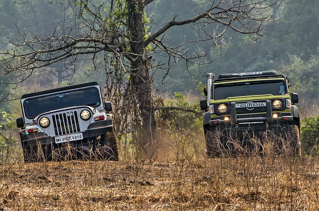 2018 Mahindra Thar vs Force Gurkha comparison