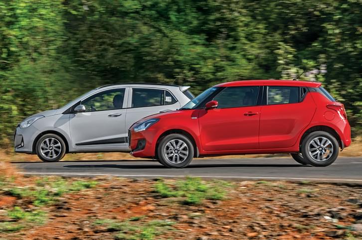 2018 Maruti Swift vs Hyundai Grand i10 comparison 2018 Maruti Swift vs Hyundai Grand i10 comparison