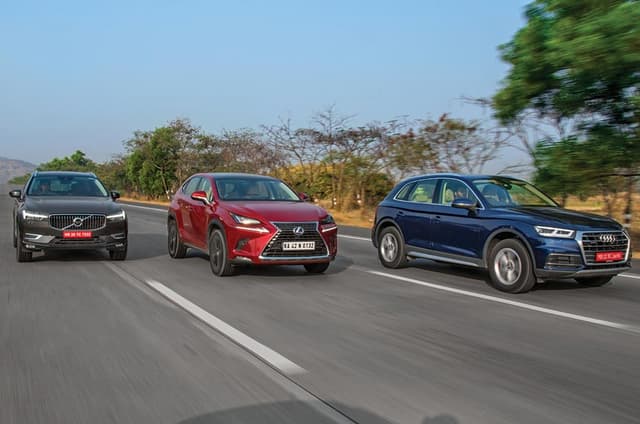 2018 Audi Q5 vs Lexus NX300h vs Volvo XC60 comparison